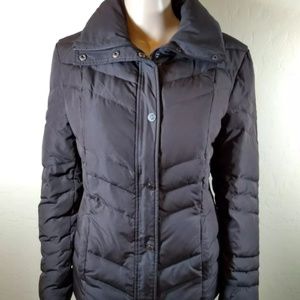 Kenneth Cole Reaction Small Brown Puffer Jacket